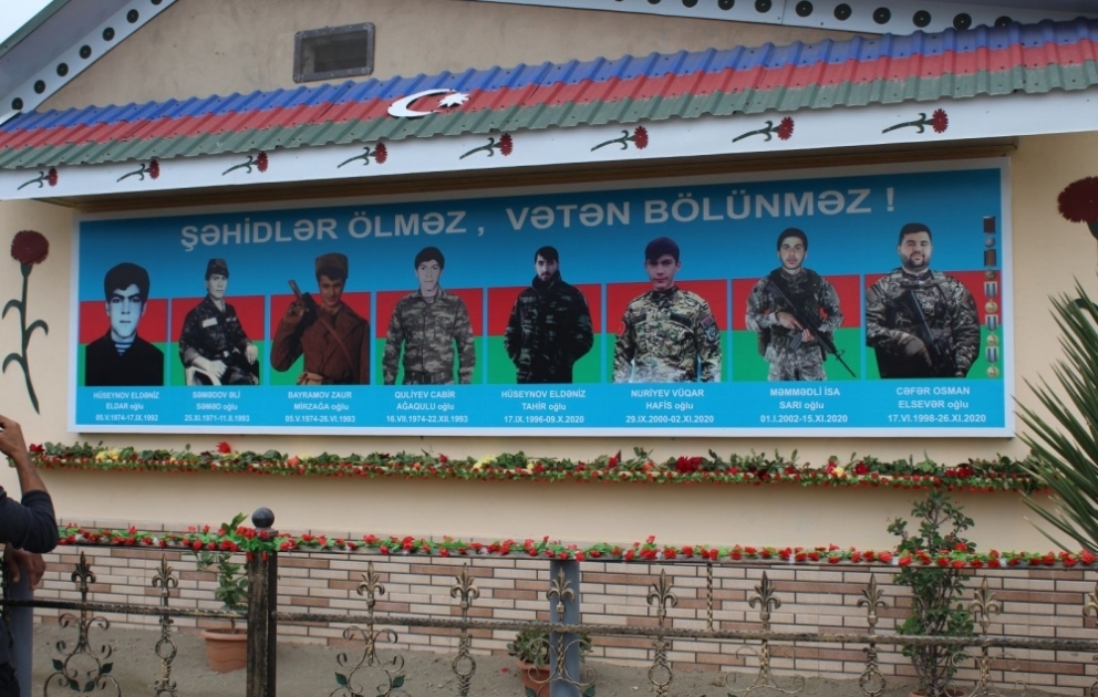 İmişlidə “Şəhidlər ölməz, Vətən bölünməz” adlı şəhidlər bulağı istifadəyə verilib