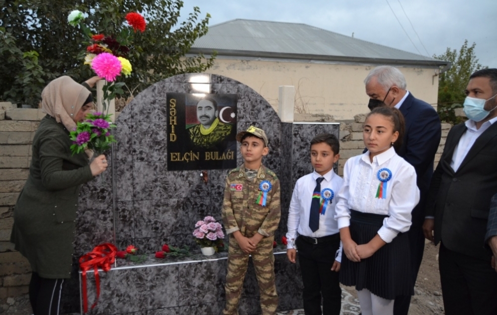 Şəhid Elçin Nəsirovun xatirəsinə bulaq inşa edilib