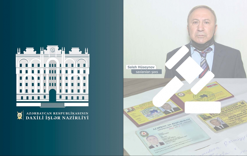 Hökməli qəsəbəsində tibb işçisindən hədə-qorxu ilə pul tələb edən saxta jurnalist saxlanılıb