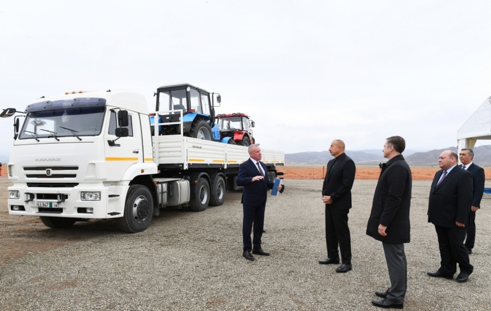 President Ilham Aliyev visited Jabrayil district
