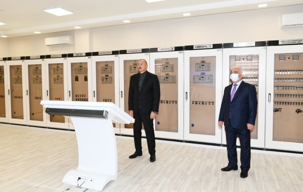 “Cəbrayıl” yarımstansiyasının açılışı olub