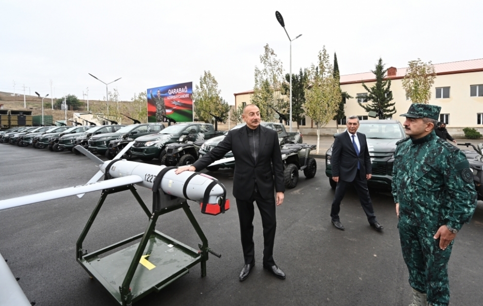 President Ilham Aliyev inaugurated complex of State Border Service’s military unit in Jabrayil