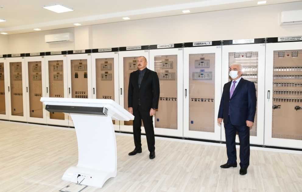 La sous-station électrique « Djabraïl » a été mise en service