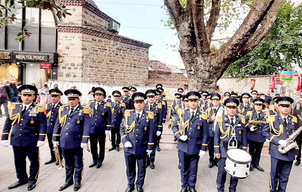 The orchestra of the Military School participated in an international festival in Turkey