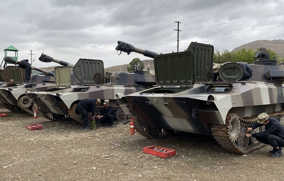 Azerbaijan Army has started the preparation process for the winter season