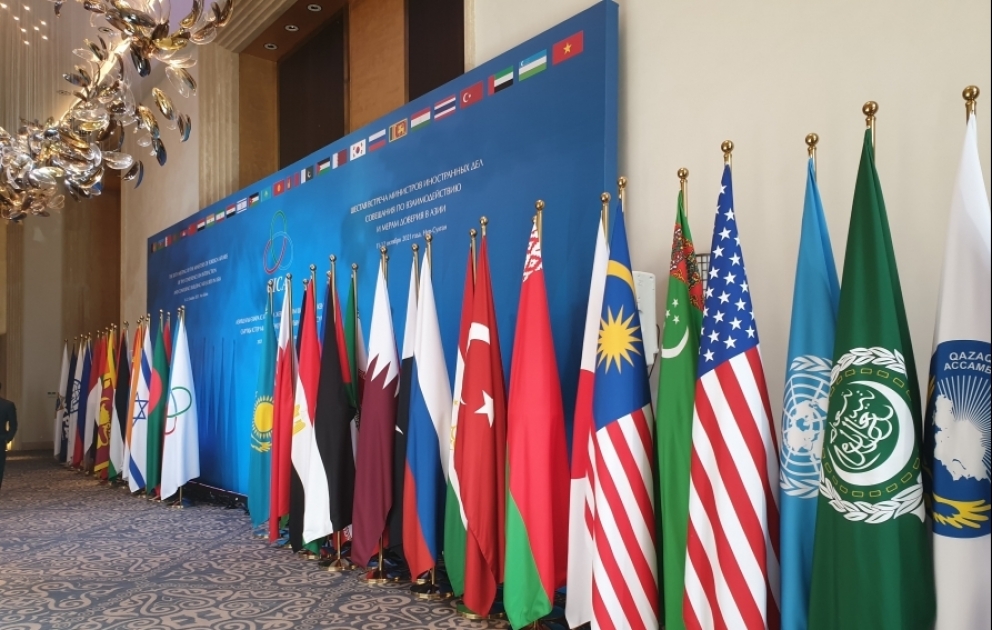 Nur-Sultanda Asiyada Qarşılıqlı Fəaliyyət və Etimad Tədbirləri üzrə Müşavirənin üzv dövlətlərinin XİN rəhbərlərinin VI görüşü keçirilir