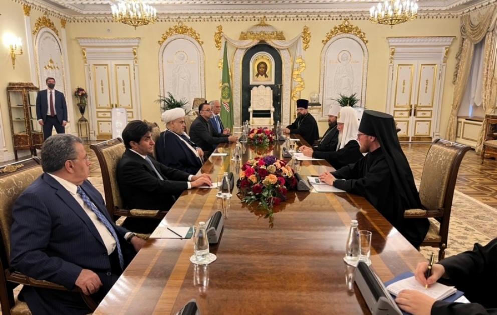 Patriarx Kirill: Rus Pravoslav Kilsəsinin Azərbaycanın İslam İcması ilə münasibətləri çox yüksək prioritetdir