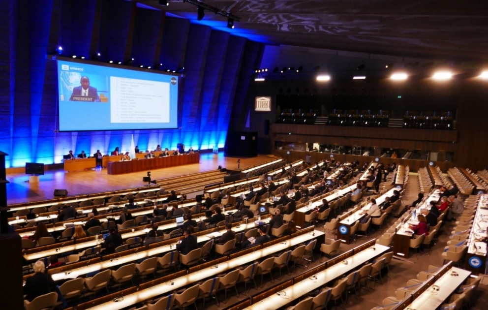 UNESCO-nun sessiyasında Qoşulmama Hərəkatının qurum yanındakı qrupunun bəyanatı təqdim olunub