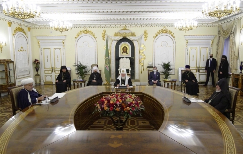 In Moskau findet trilaterales Treffen religiöser Führer von Aserbaidschan, Russland und Armenien statt