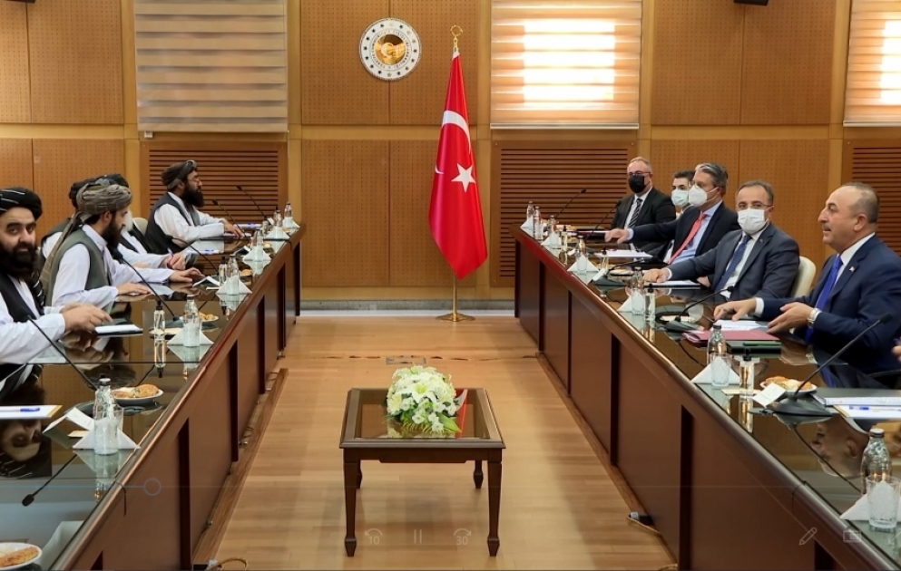 Ankarada Türkiyə və Əfqanıstan heyətləri arasında görüş olub