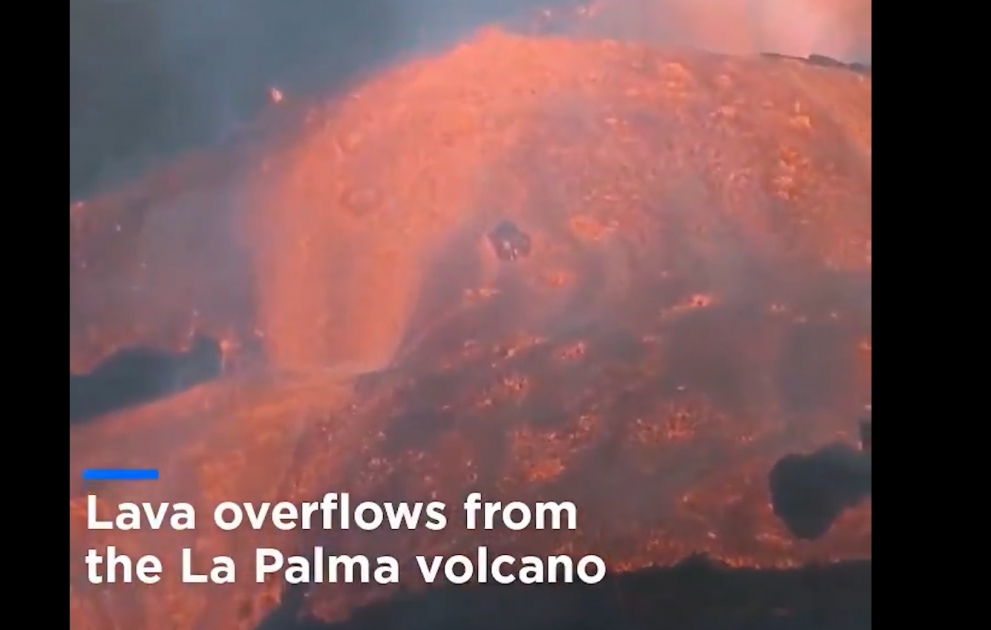 La Palma adasında vulkan püskürməsi davam edir