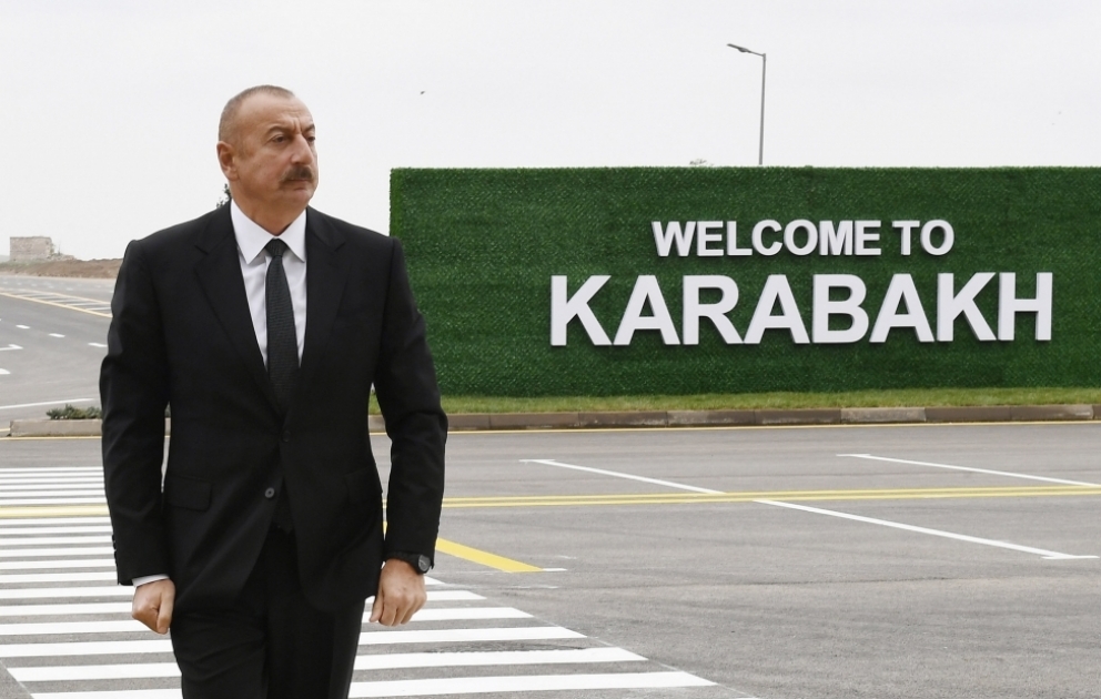 Füzuli Beynəlxalq Hava Limanında yaradılan şəraitlə tanışlıq