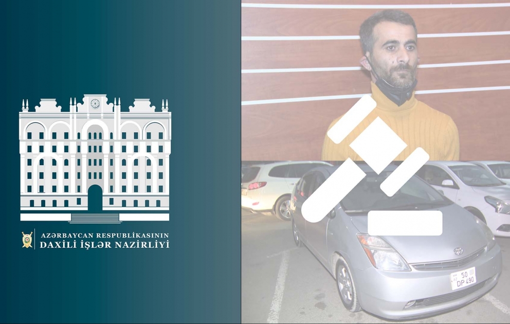 Abşeron rayonunda qadın müştəriyə qarşı quldurluq edən taksi sürücüsü saxlanılıb