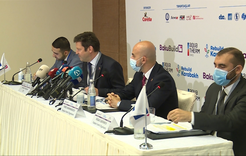 "Rebuild Karabakh" beynəlxalq sərgisi ilə bağlı mətbuat konfransı keçirilib