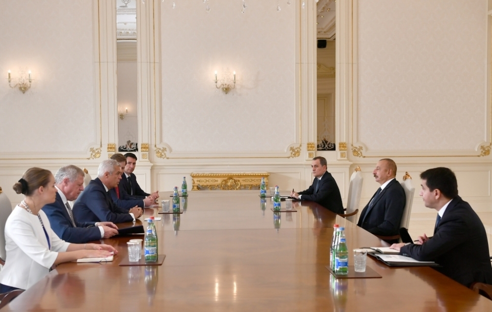 President Ilham Aliyev received Slovak Minister of Foreign and European Affairs