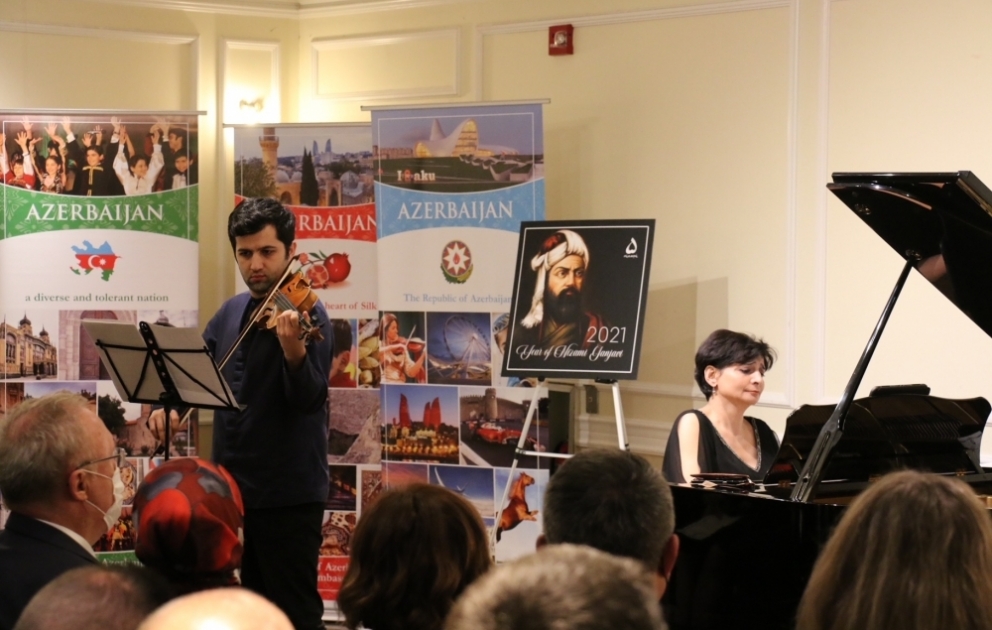 Vaşinqtonda Nizami Gəncəvinin 880 illik yubileyinə həsr edilmiş konsert
