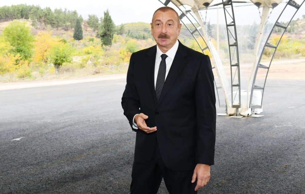 Prezident İlham Əliyev: Zəngilanda müasir logistika-nəqliyyat mərkəzi, bütün infrastruktur qurulacaq