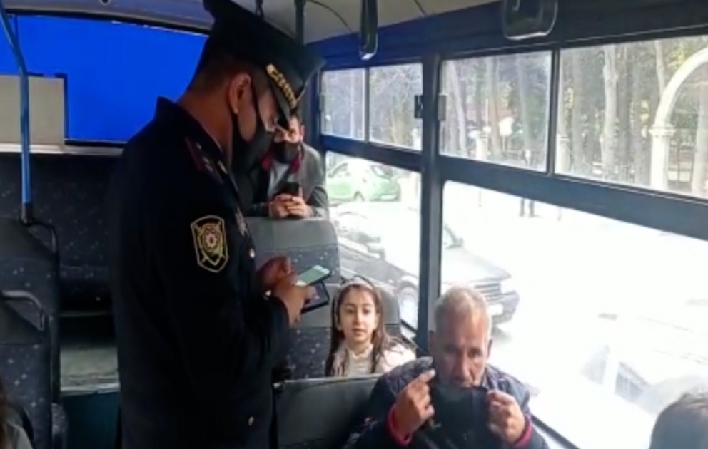 İctimai nəqliyyatda və qapalı məkanlarda nəzarət daha da gücləndirilib