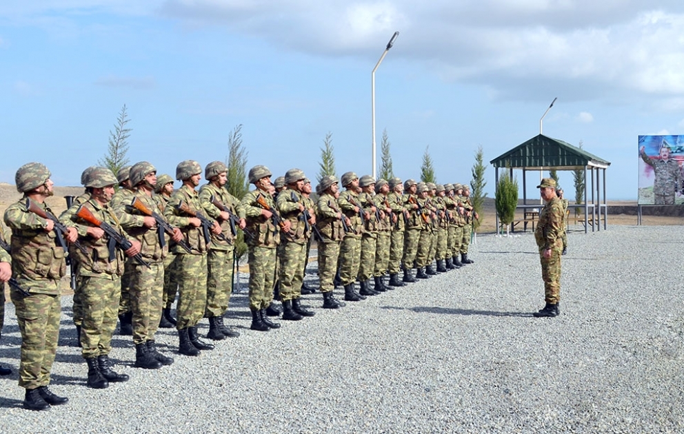 Recently built military facilities have been commissioned in the liberated territories