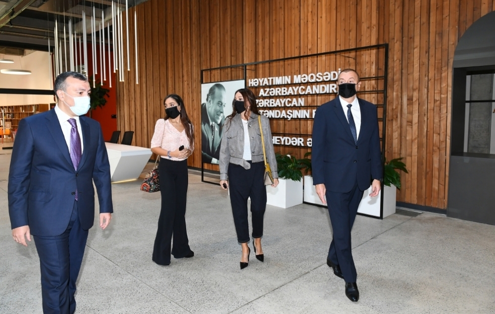 DOST Center for Inclusive Development and Creativity inaugurated in Baku 
President Ilham Aliyev, First Lady Mehriban Aliyeva and their daughter Leyla Aliyeva attended the event