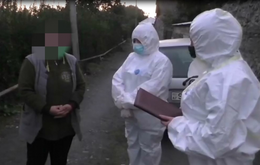 Balakəndə qonaq getmək istəyən koronavirus xəstəsi yolda saxlanılıb