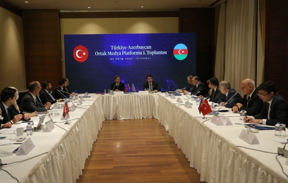 Türkisch-aserbaidschanische gemeinsame Medienplattform hält ihr erstes Treffen in Istanbul ab