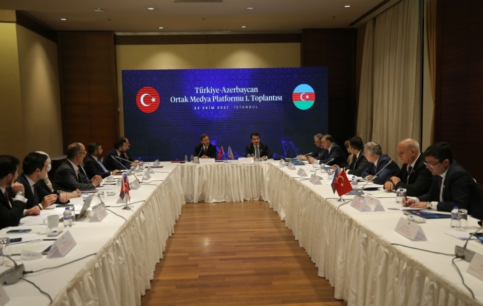 La plateforme médiatique conjointe turco-azerbaïdjanaise tient sa première réunion à Istanbul