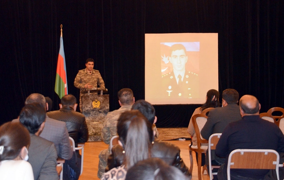 Şəhid Vüsal Babayevin anım mərasimi keçirilib