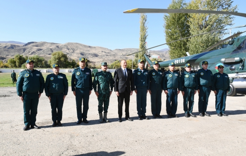 Un nouveau complexe militaire du Service national de protection des frontières ouvre ses portes dans la région de Goubadly