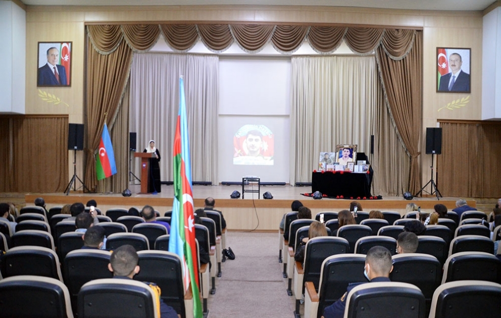 Şəhid Elçin Həsənlinin anım mərasimi keçirilib