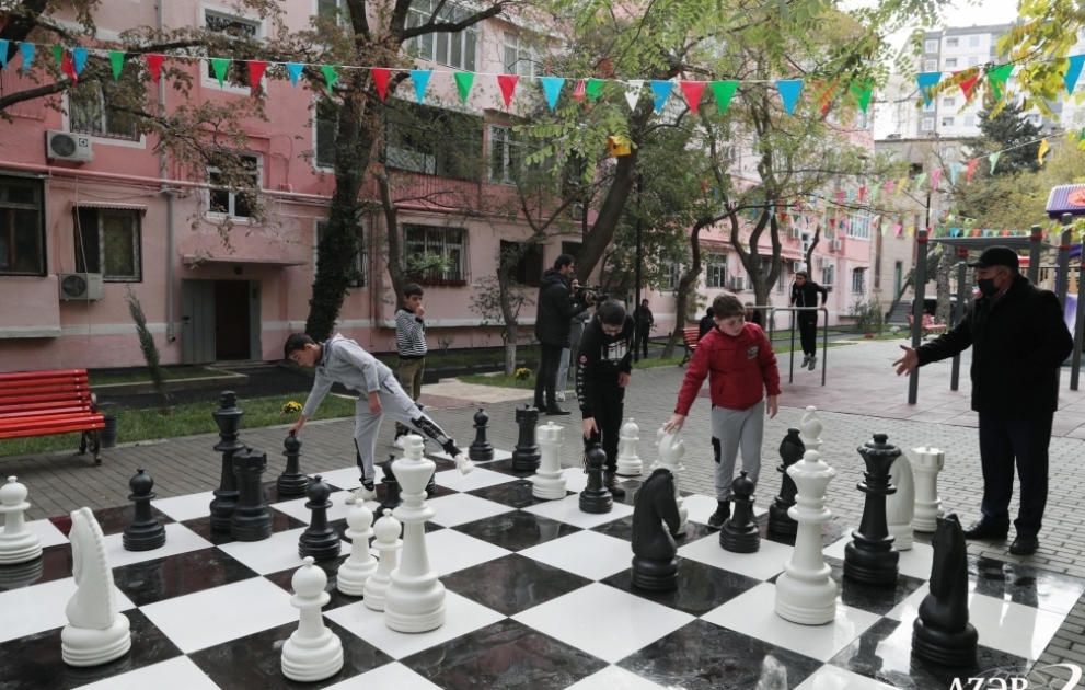 В столице благоустроен еще один двор