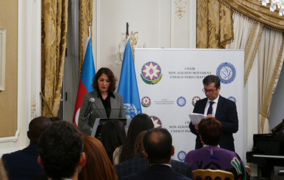 Azərbaycanın UNESCO nümayəndəliyi Parisdə Qoşulmama Hərəkatının 60 illiyini qeyd edib