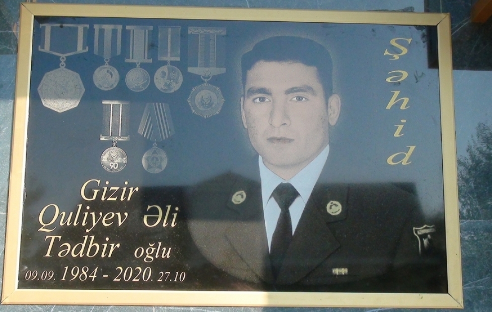 Cəbrayıla bayraq sancan şəhid Əli Quliyevin xatirəsinə bulaq inşa olunub