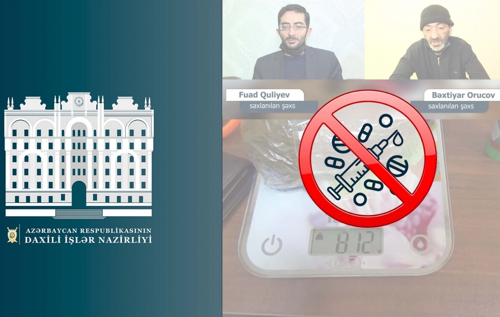 Nərimanov rayonunda gənclər arasında narkotik vasitələrin satışını təşkil edən özünü “Batya” kimi qələmə verən narkotacir saxlanılıb