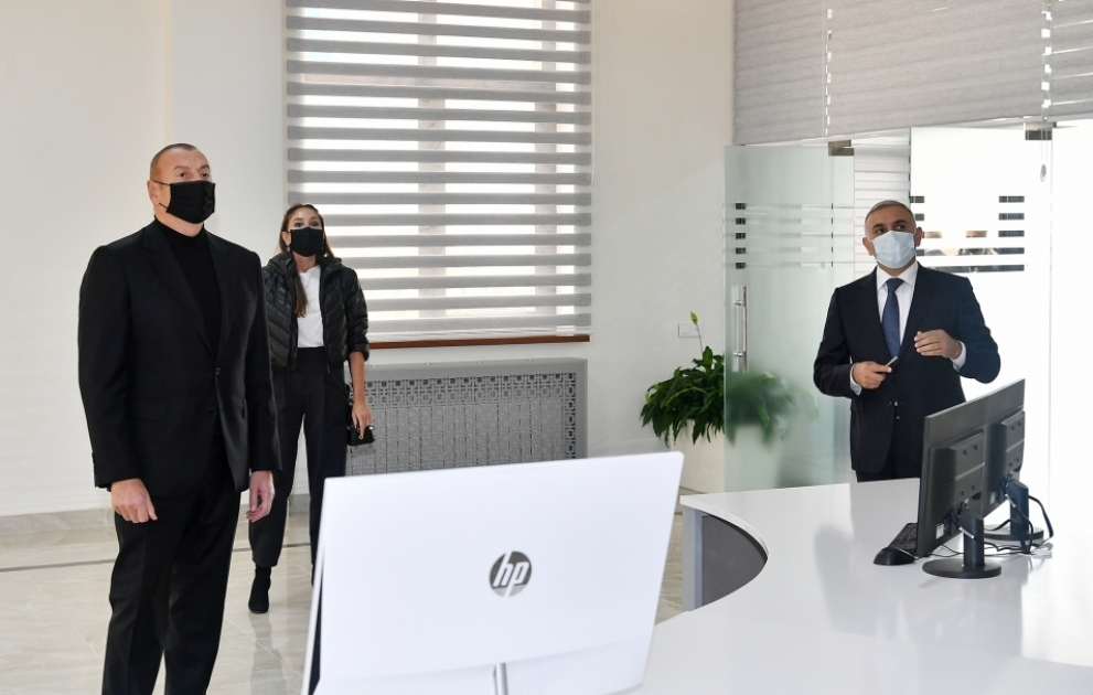Şamaxıda “Azərişıq” ASC-nin Şimal-Qərb Regional SCADA İdarəetmə Mərkəzinin açılışı olub