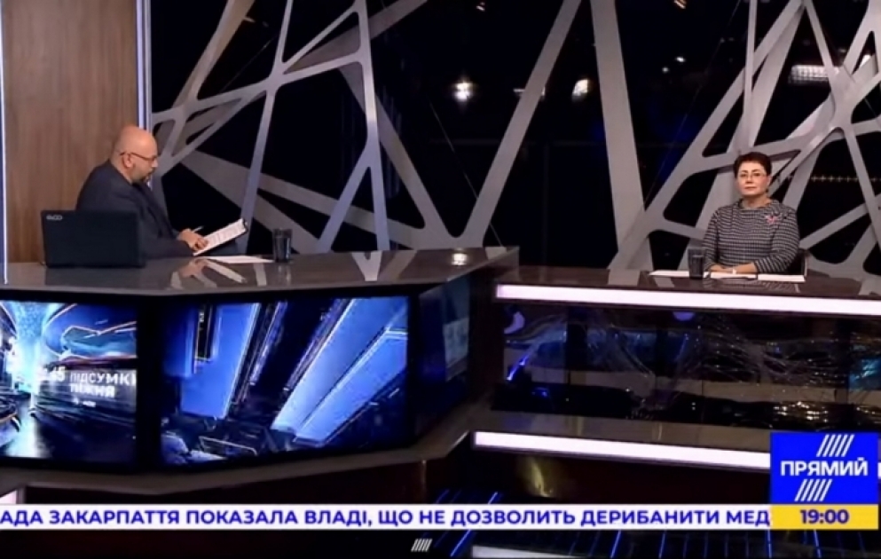 Ukrayna telekanalında 44 günlük Vətən müharibəsində qazandığımız qələbədən danışılıb