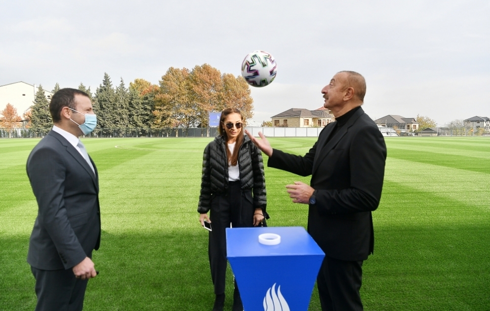Inauguration du stade urbain de Chamakhy