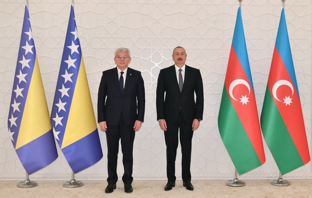 President Ilham Aliyev met with Member of Presidency of Bosnia and Herzegovina Sefik Dzaferovic