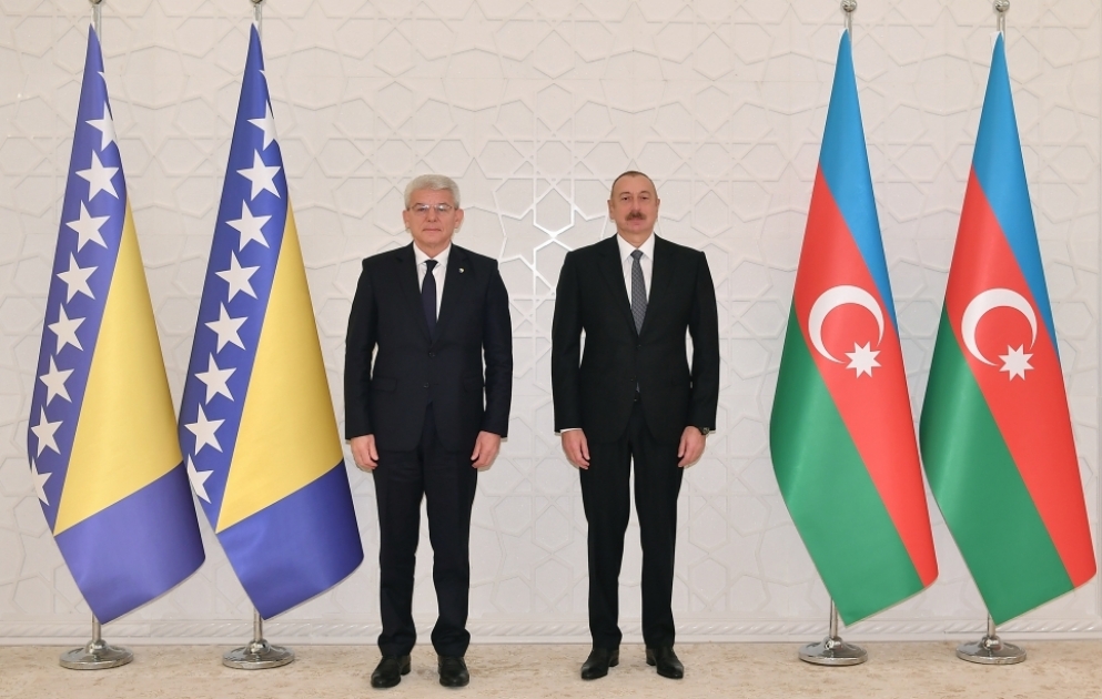 Präsident Ilham Aliyev empfängt Mitglied der Präsidentschaft von Bosnien und Herzegowina