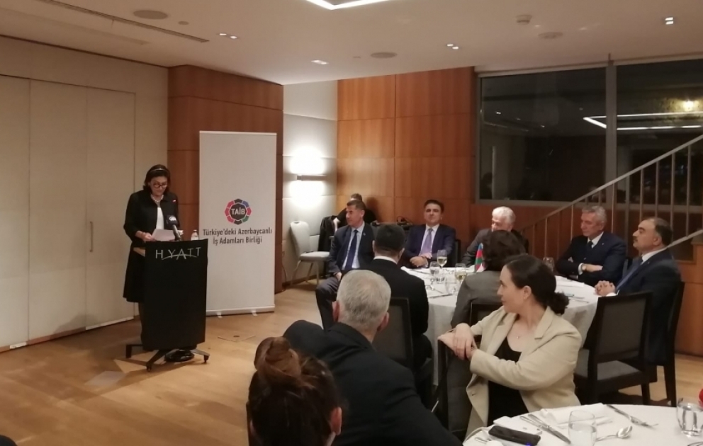 İstanbulda şanlı Zəfərimizin birinci ildönümü və Türkiyənin Respublika Günü münasibətilə tədbir keçirilib