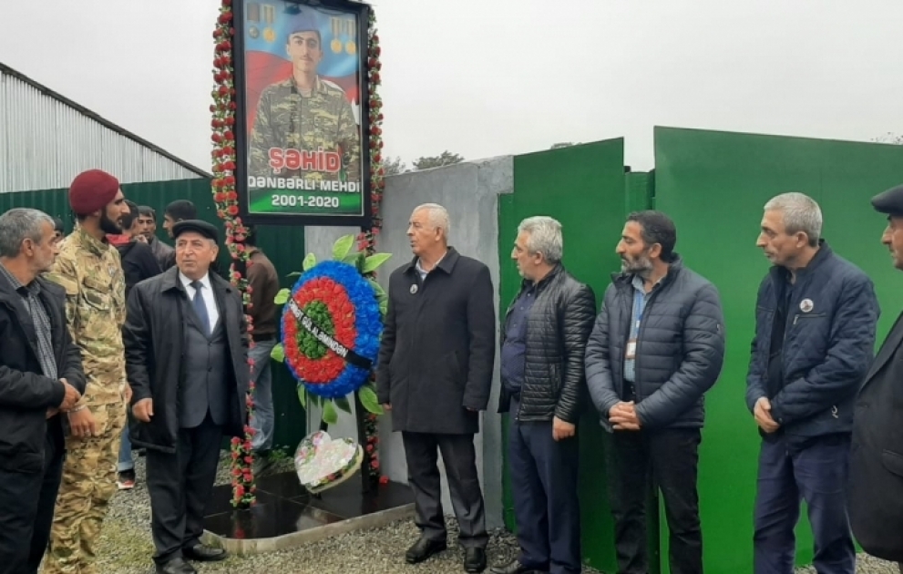 Vətən müharibəsi şəhidi Mehdi Qənbərlinin xatirəsi anılıb
