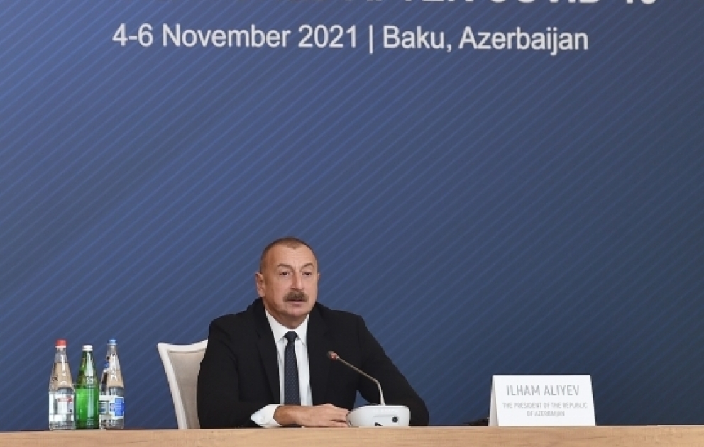 Prezident İlham Əliyev: Qoşulmama Hərəkatının sədri kimi biz 30-dan çox ölkəyə maliyyə və humanitar yardım etdik