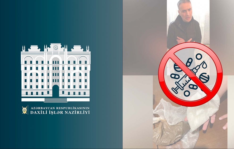 Bakıda polisdən yayınmaq üçün yaşayış ünvanını dəyişən narkotacir saxlanılıb