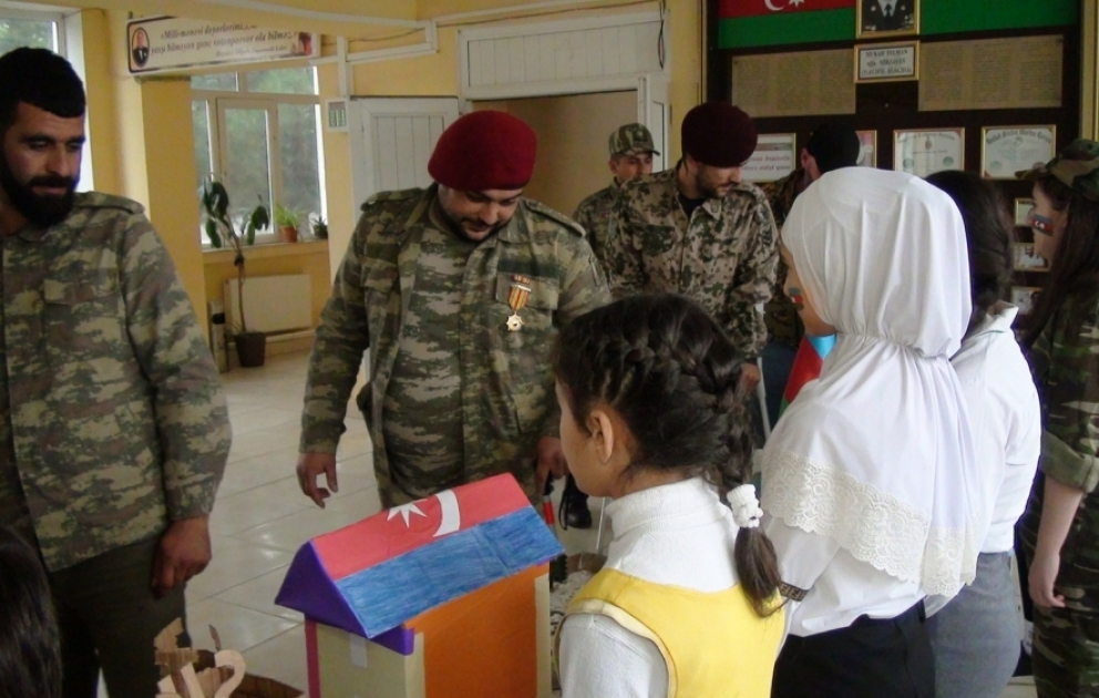 Sabirabadda Vətən müharibəsi qaziləri və iştirakçıları ilə görüş keçirilib