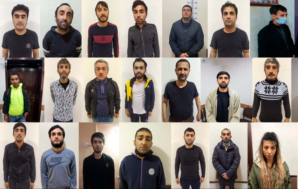 Son 10 gün ərzində keçirilən əməliyyatlar zamanı 26 nəfər saxlanılıb