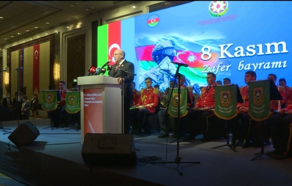 Azərbaycanın Zəfər Günü münasibətilə Ankarada rəsmi qəbul təşkil olunub
