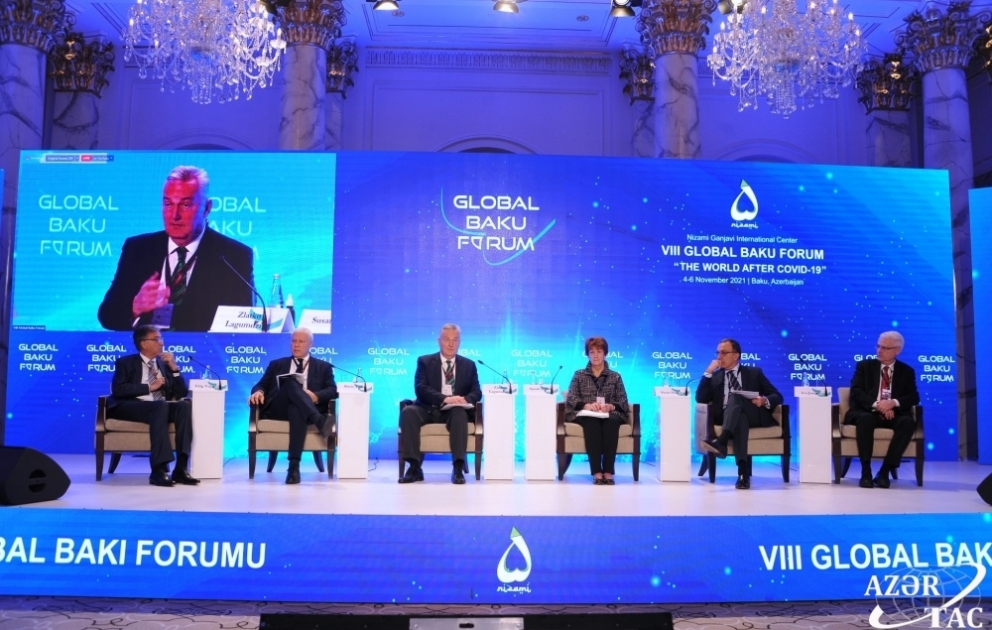 Qlobal Bakı Forumu çərçivəsində doqquzuncu panel iclası keçirilir