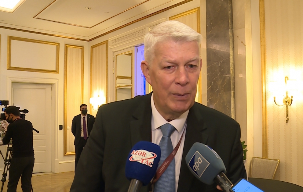 Valdis Zatlers: Qarabağ müharibəsi BMT qətnamələrinin yerinə yetirilməsi ilə nəticələndi