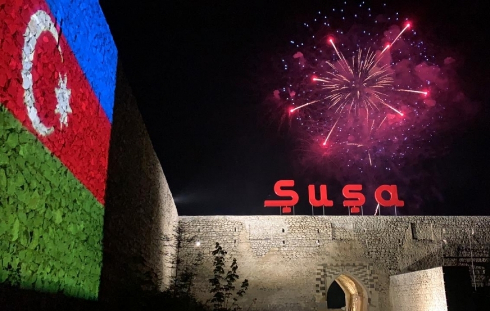Şuşada atəşfəşanlıq olub