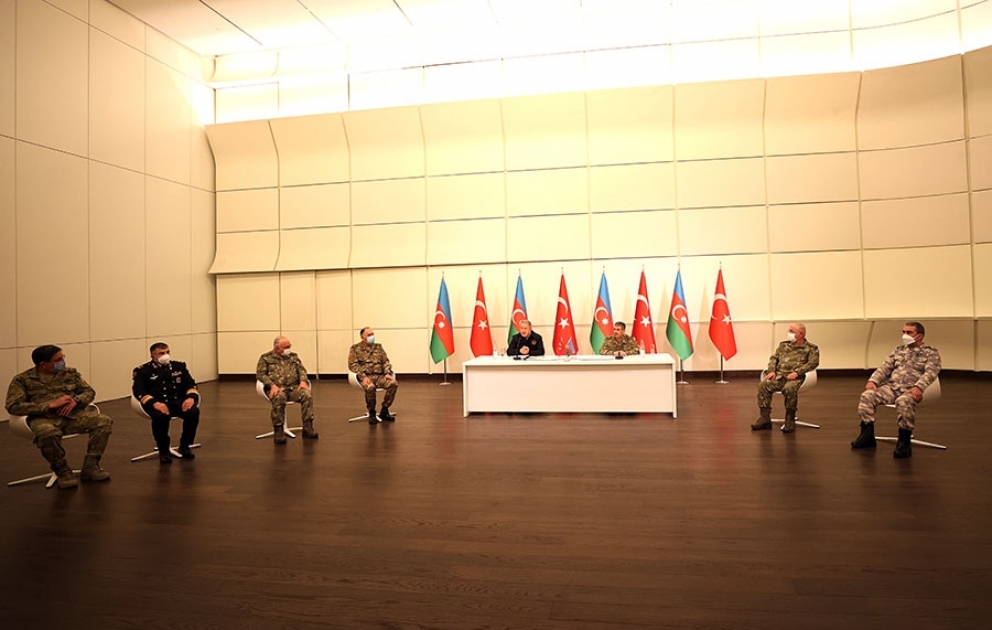 Defense Ministers of Azerbaijan and Turkey held a joint press conference